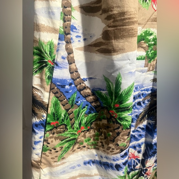 GUC Talbots Tropical Hawaii Beach Print Dress - Picture 5 of 6